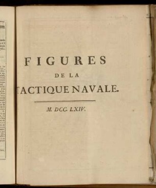 Figures de la Tactique Navale.