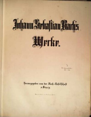 Johann Sebastian Bach's Werke. 7, Kirchencantaten, Vierter Band : No. 31 - 40