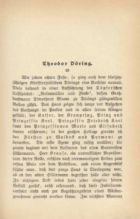 Theodor Döring