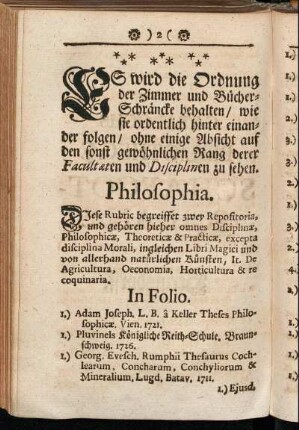 Philosophia.