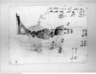 Album des Orazio Grassi, Skizze eines ionischen Kapitells
