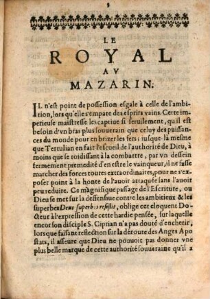 Le Royal Av Mazarin