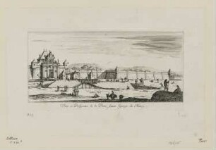 Veüe et perspective de la porte Sainct George de Nancy, aus: "Ansichten von Lothringen"