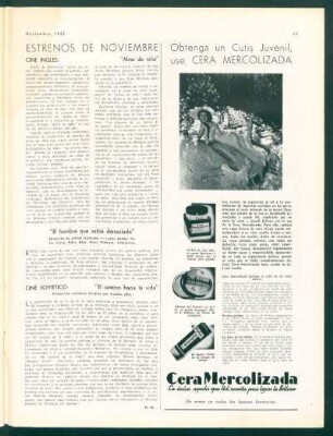 Estrenos de noviembre