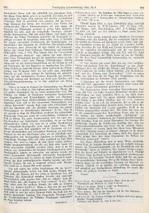 694 [Rezension] Schmucker, Josef, Die Ursprünge der Ethik Kants in seinen vorkritischen Schriften und Reflektionen