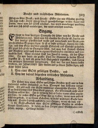 503-512, Die Lehre von einer Gott gefaelligen Beichte wird ...