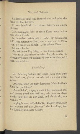 Beispielhaft
