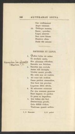 Sacerdos Et Lupus.
