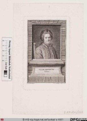 Bildnis Jean-Jacques Rousseau