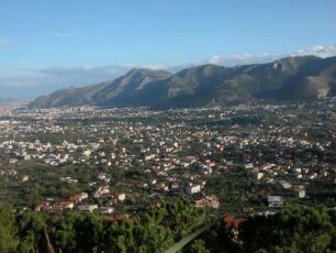 Blick auf Palermo von Monreale aus