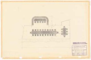 Schauspielhaus, Bochum: Gaststätte: Sitzplan Weinstube 1:50
