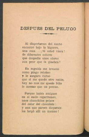 Después del peludo