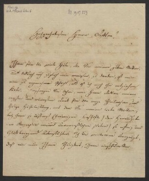 Brief an Johann Heinrich Feuerstein : 25.12.1828