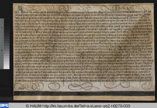 Die Ehrenpforte für Kaiser Maximilian I., Clavis III
