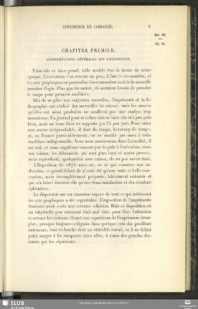 Chapitre Premier. Considérations Générales Sur L'Exposition