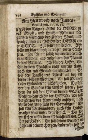 Am Mittwoch nach Judica. - Am grünnen Donnerstag.
