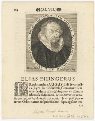 Bildnis des Elias Ehinger