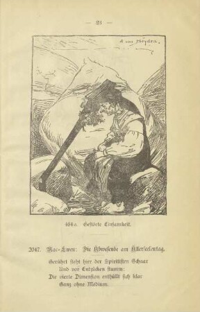 464a. Gestörte Einsamkeit. A. von Heyden