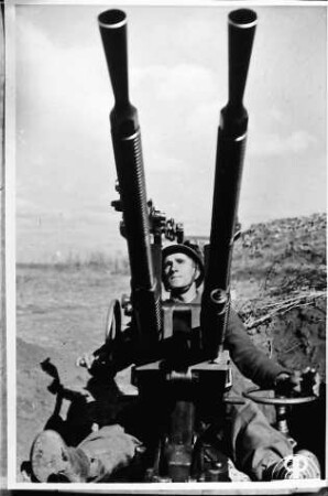 Schwarzes Meer: Flak-MG auf Wache