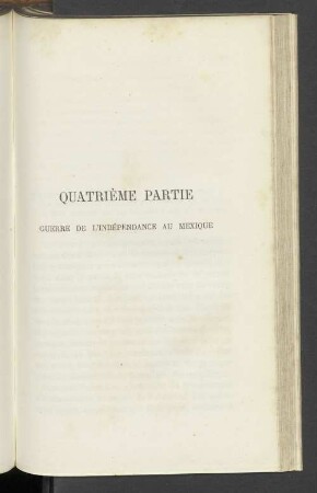 Quatrième Partie