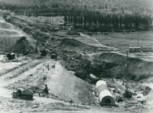 Hennetalsperre,1954-1955