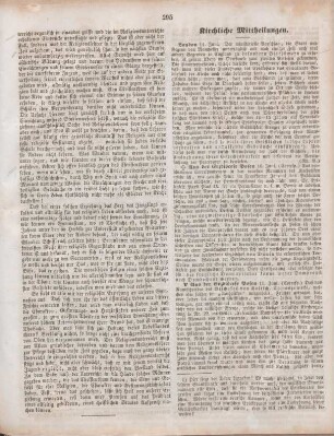 295-296 Kirchliche Mittheilungen