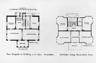 Landhaus Bongardt; Weilburg, Adolfstraße 7a