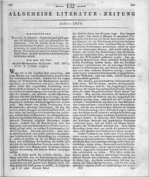 Lang, J. J.: Geschichte und Institutionen des katholischen und protestantischen Kirchenrechts. T. 1. Tübingen: Osiander 1827 Auch u. d. Titel: Aeußere Kirchenrechts-Geschichte