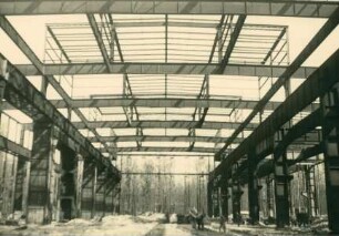 Abbau einer Fabrikhalle, 1949
