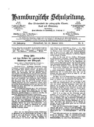 Einige Fälle aus dem Gebiete der experimentellen Psychologie und Pädagogik