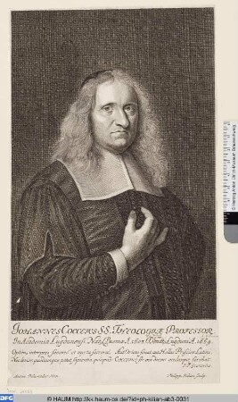 [Johann Coccejus; Johannes Coccejus]