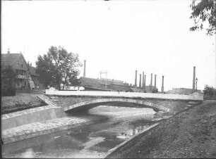 Filsbrücke (Sonnenbrücke) Göppingen Ansicht flussabwärts