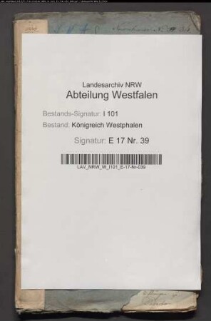 Holzdeputat des Klosters Brede bei Brakel