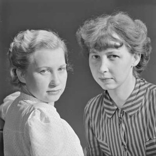 Elisabeth Gremmler (rechts) und eine Freundin