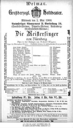 Die Meistersinger von Nürnberg