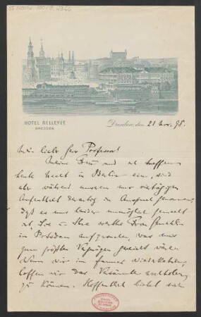 Brief an Karl Klindworth : 21.11.1895