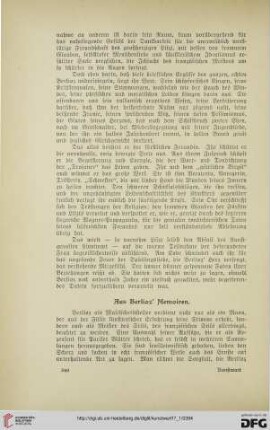 Aus Berlioz' Memoiren
