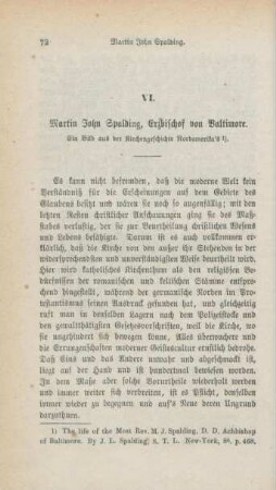 72-102 Martin John Spalding, Erzbischof von Baltimore
