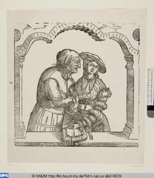 Der alte Mann und die junge Frau