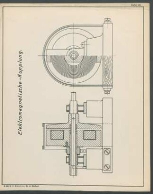 Tafel 30: Elektromagnetische-Kupplung.