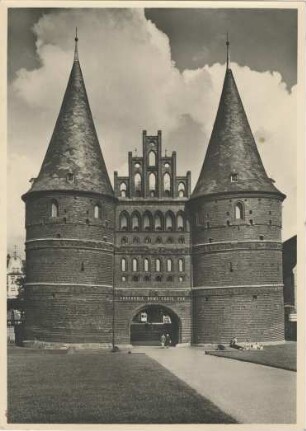 Lübeck: Holstentor;