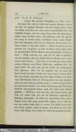 Caroline von Schelling an August Wilhelm von Schlegel, Jena, 25.05.1801