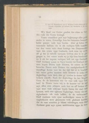 9. [Karl till Högmästaren om K. Kristierns trolösa förfarande mot Svenska krigsfolket på Gotland, dat. Stockh. d. 23 Aug. 1449.]
