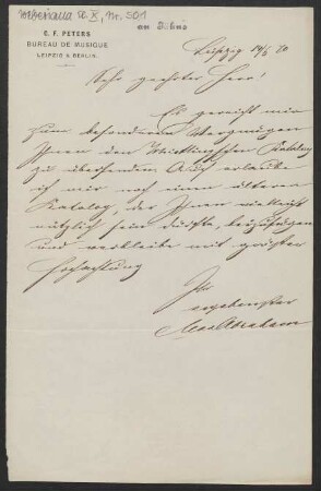 Brief an Friedrich Wilhelm Jähns : 14.06.1870