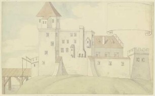 Schloß Kaltenberg, welches von den Schweden verbrannt worden ist
