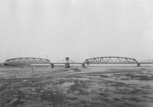Eisenbahnbrücke Friedrichstadt/Eider