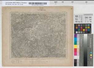 Karte des Deutschen Reiches [Ausgabe A]. 380. Iserlohn LF 25° B 51°15'. Herausgegeben von der Kartogr. Abtheilung der Kgl. Preuss. Landes-Aufnahme 1897 / Aufgenommen von der Topogr. Abtheilung der Kgl. Preuss. Landes-Aufnahme 1892 / Plankammer der Königl. Preuss. Landes-Aufnahme