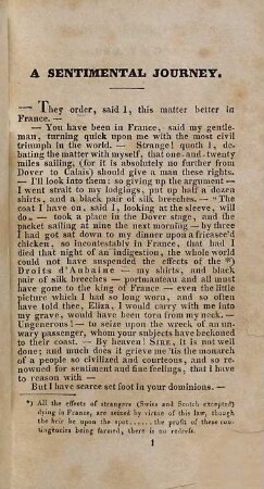 A sentimental journey through France and Italy : Four volumes comprised in one