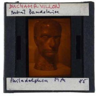 Duchamp-Villon, Porträt des Baudelaire