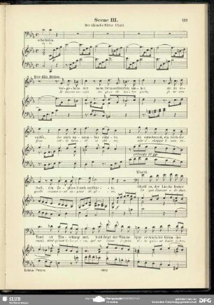 Scene III: "Vergebens irrt mein Sehnsuchtsblick umher / Je tourne envain les yeux de toutes parts"
